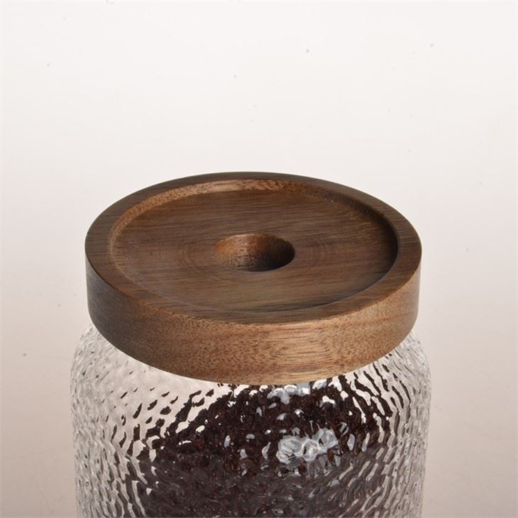 Glass Jars With Acacia Wood Lids