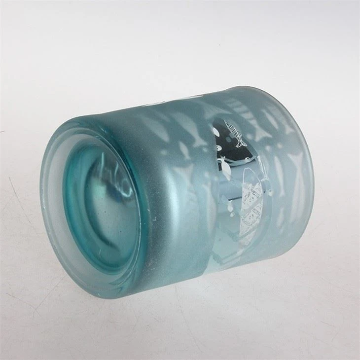 Glass Votive Candle Holder Jar