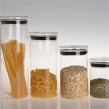 Стаклене тегле са стакленим поклопцима